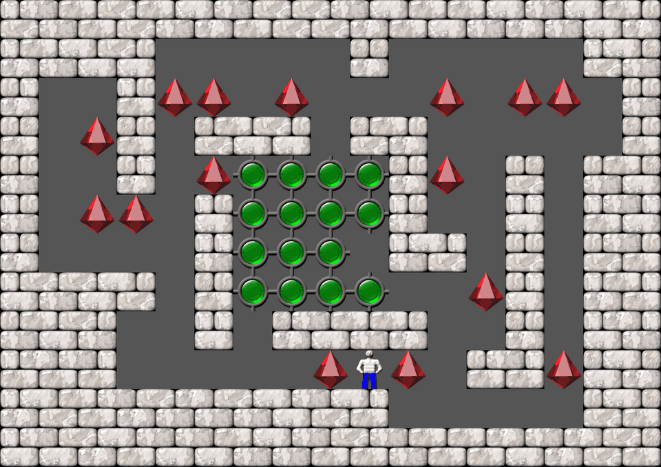 Sokoban Bugs1005 collections level 757